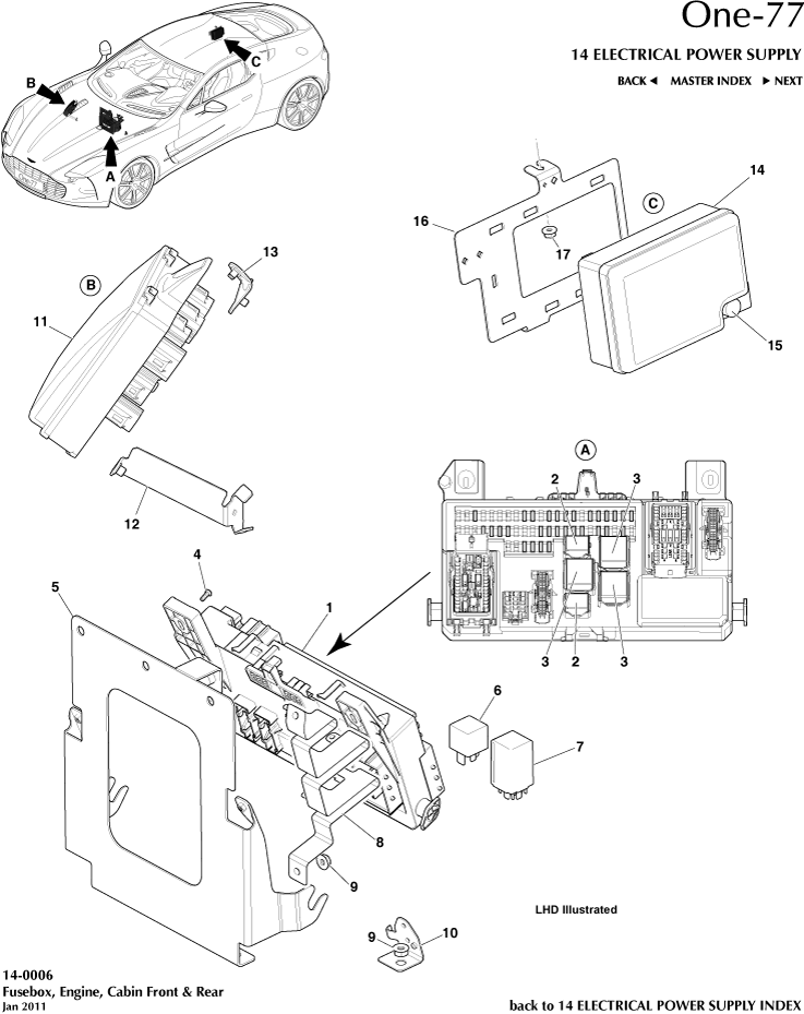 car: ONE-77,item_no: 8,quantity: 1,reference: ONE_77_00-00-ONE_77_14-0006