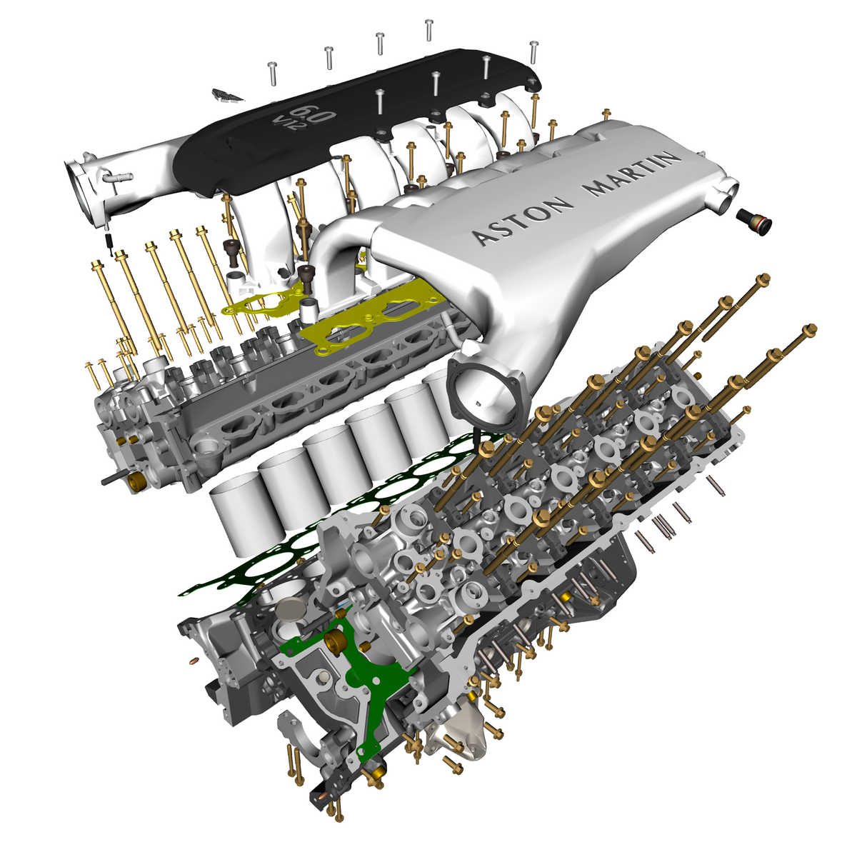 car: VANTAGE V12S,item_no: nan,quantity: 2.0,reference: VANTAGE_V12S_PartsCatalogue-030100-01 Engine Structure