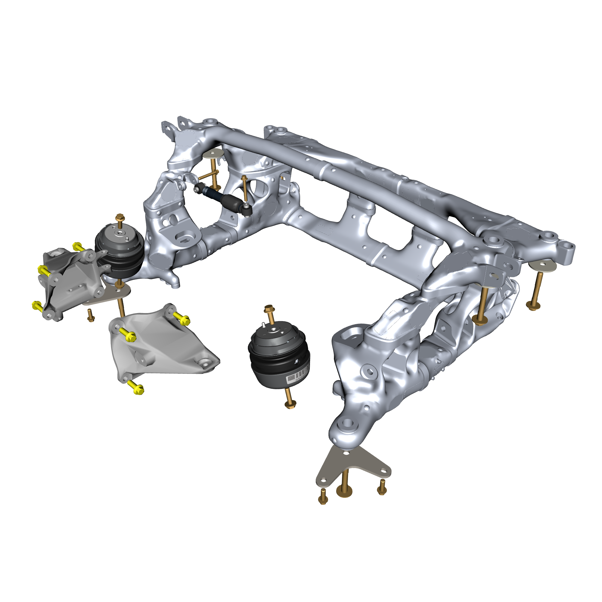 car:DBR22,item_no:,quantity:8,reference:DBR22_PartsCatalogue-020105-00 Rear Subframe