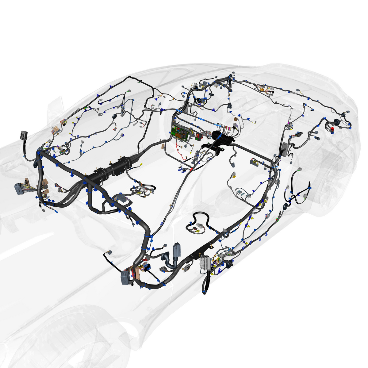 car:VANTAGE,item_no:,quantity:14,reference:VANTAGE_25_PartsCatalogue-180103 Body Wiring Assembly