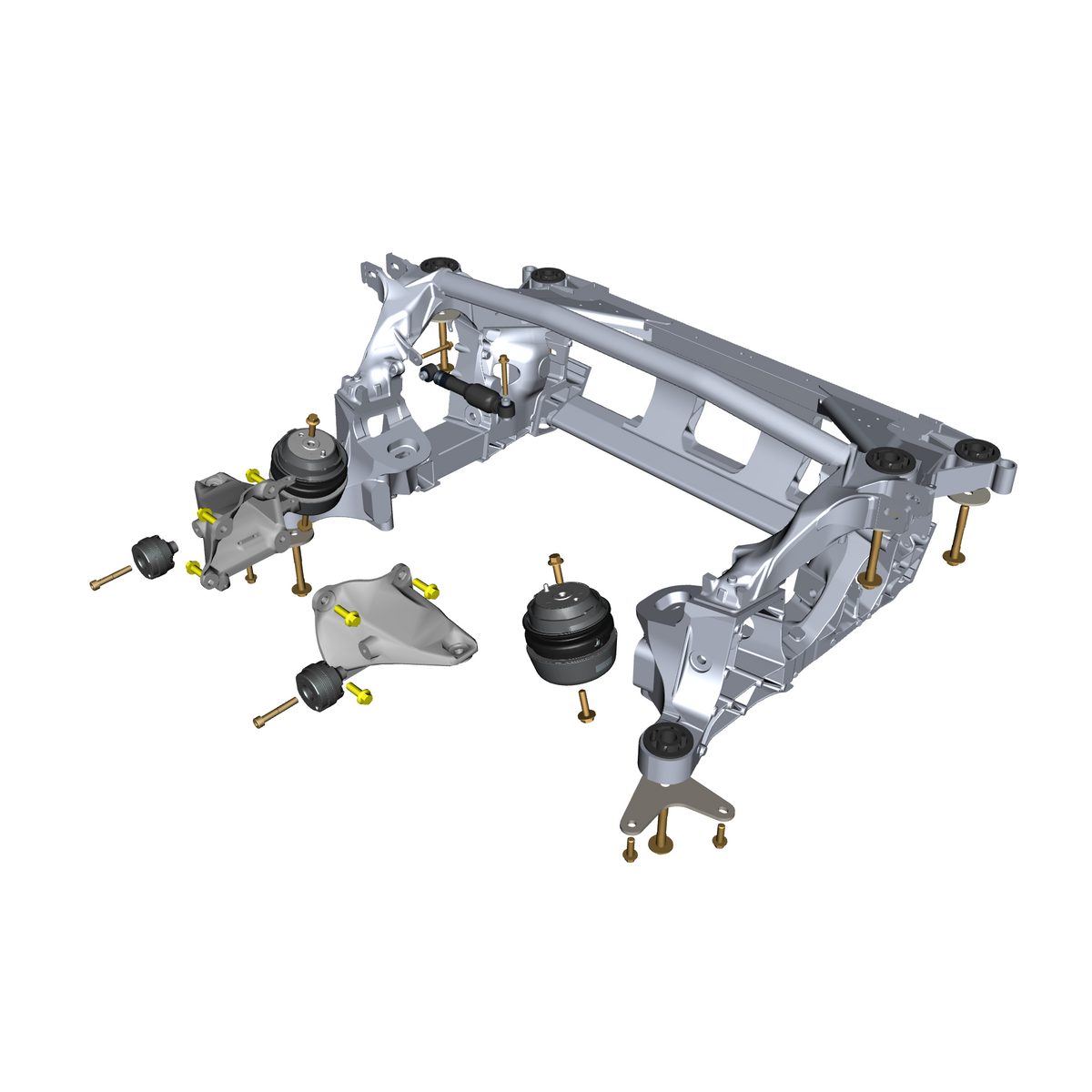 car:VANTAGE,item_no:,quantity:8,reference:VANTAGE_25_PartsCatalogue-020105-00 Rear Subframe