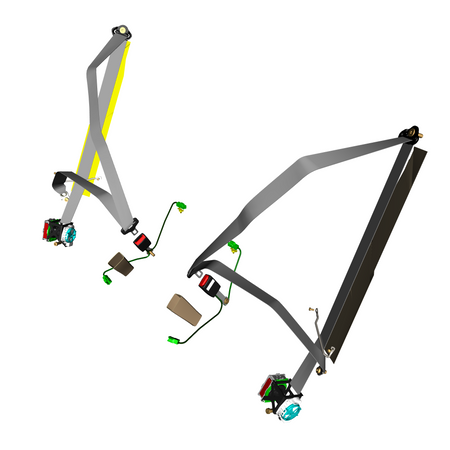 car: TARAF,item_no: nan,quantity: 1,reference: TARAF_PartsCatalogue-012005-01 Rear Seat Belts