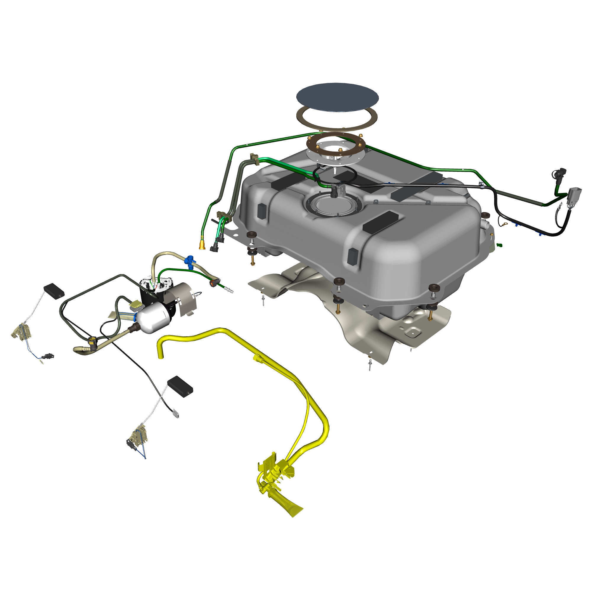car: TARAF,item_no: nan,quantity: 1,reference: TARAF_PartsCatalogue-100101-S1 Fuel Tank Assembly