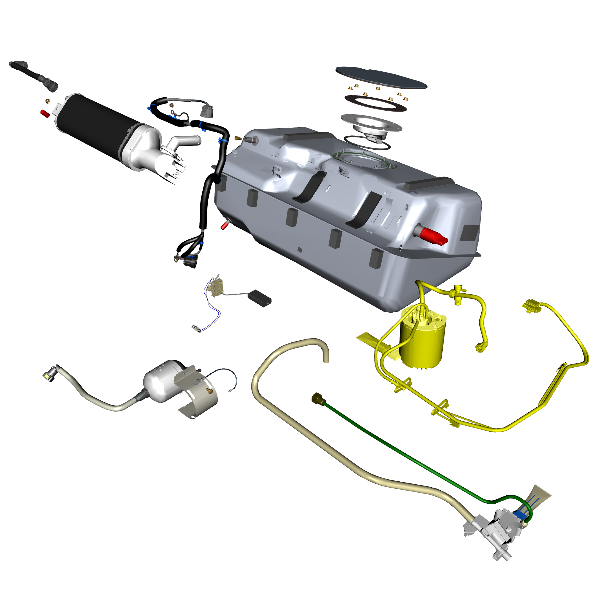 car:vantage v12s,item_no:,quantity:1.0,reference:vantage_v12s_partscatalogue-100101-01 fuel tank assembly