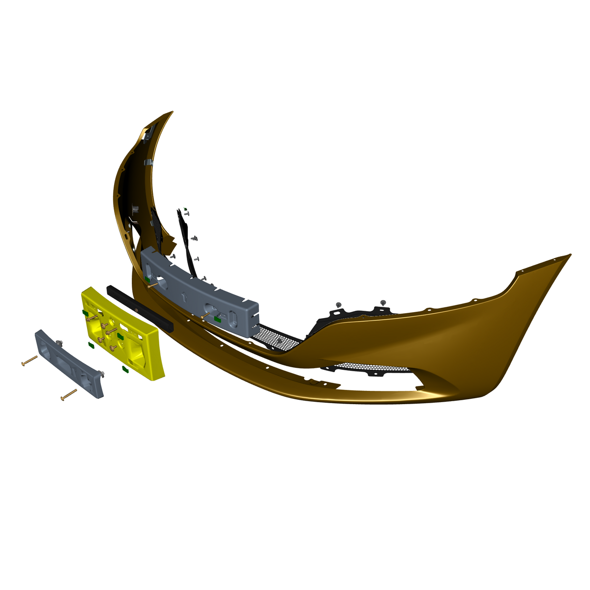 car: TARAF,item_no: nan,quantity: 1,reference: TARAF_PartsCatalogue-011901-01 Front Bumper