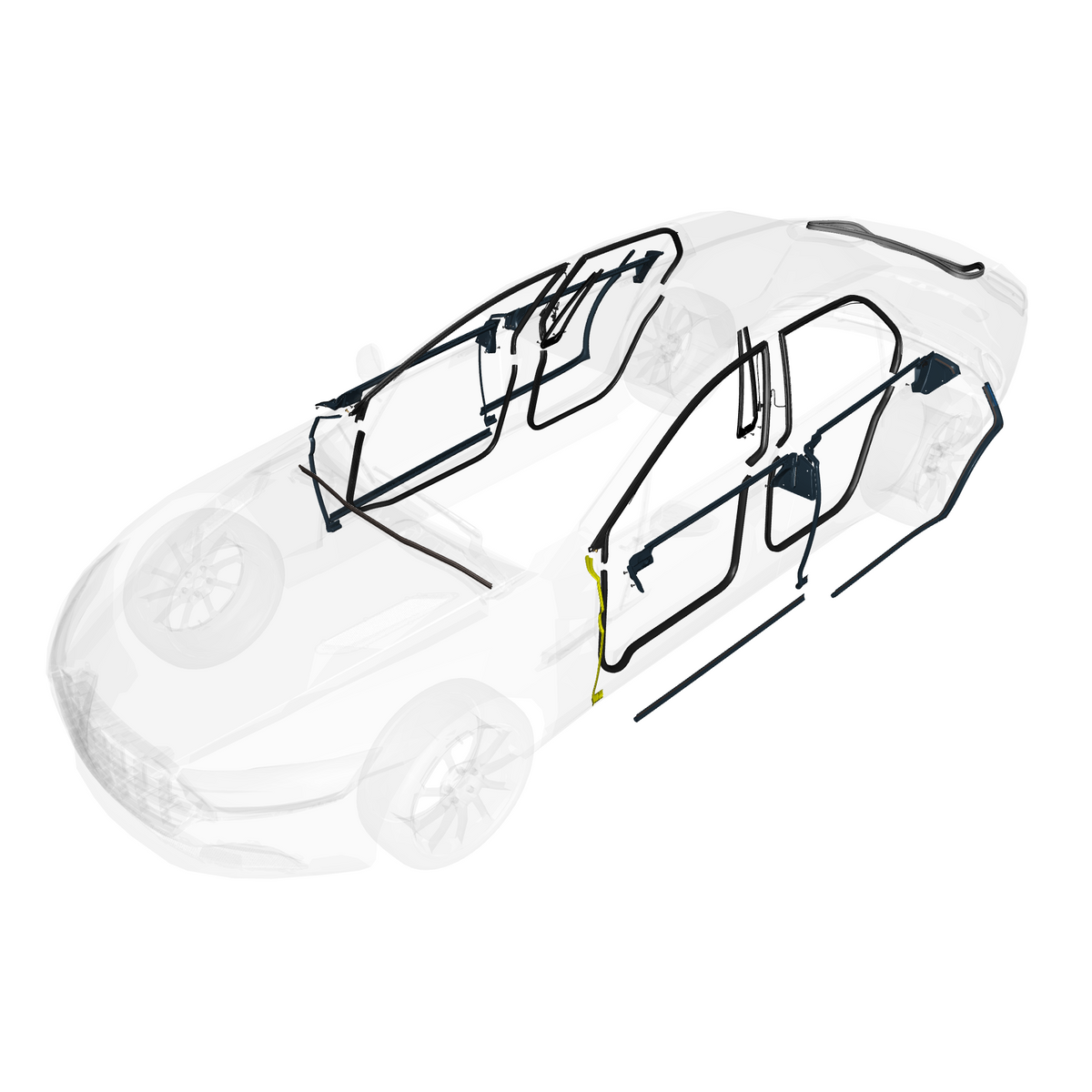 car: TARAF,item_no: nan,quantity: 1,reference: TARAF_PartsCatalogue-010701-01 Dynamic Weatherstrips