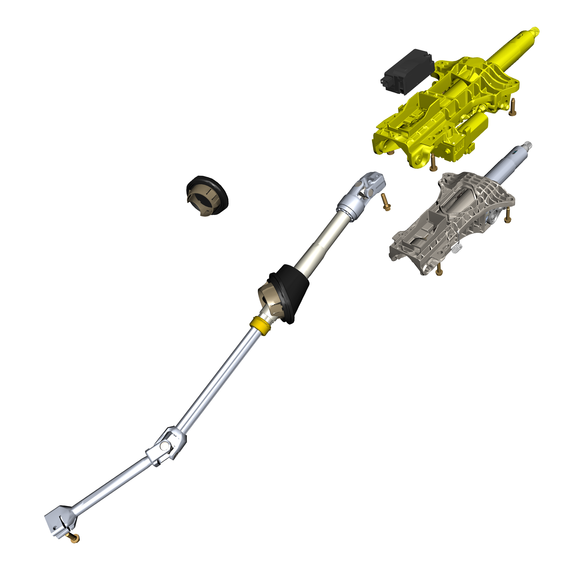 car:vantage,item_no:,quantity:1.0,reference:vantage_19_partscatalogue-110400-10 steering column assembly