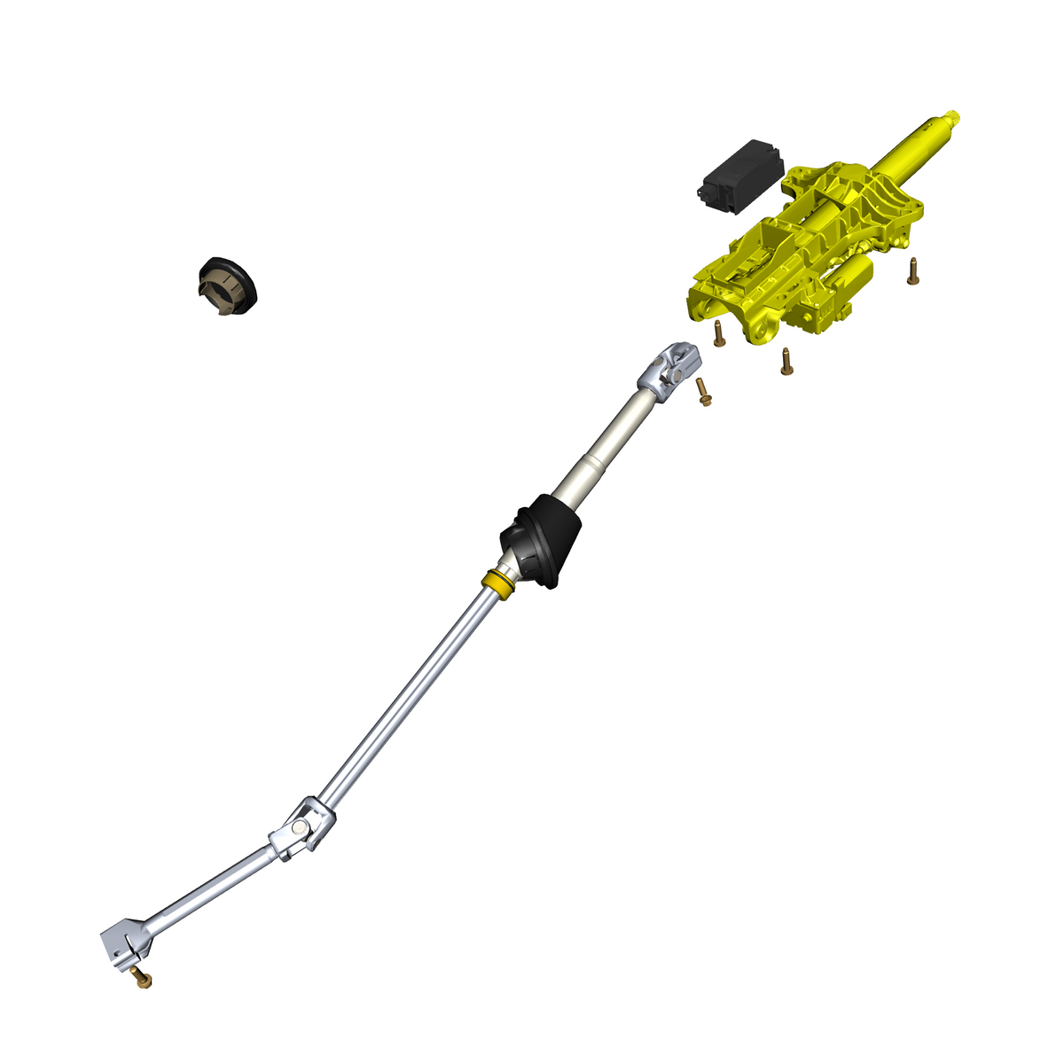 car: VANQUISH,item_no: nan,quantity: 1,reference: VANQUISH_25_PartsCatalogue-110402 Steering Column Assembly