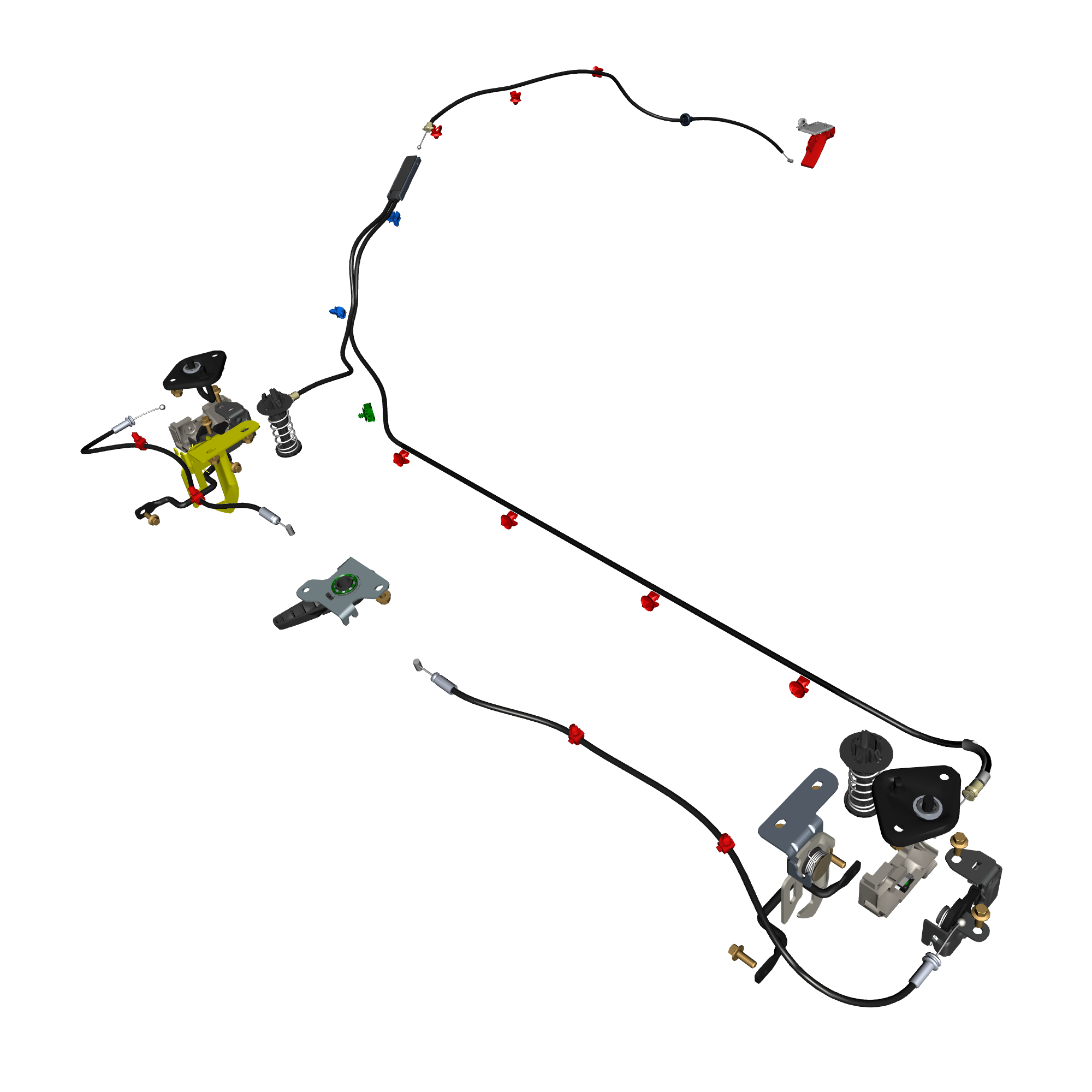 car:dbx,item_no:,quantity:1,reference:dbx_partscatalogue-310904 bonnet latch system