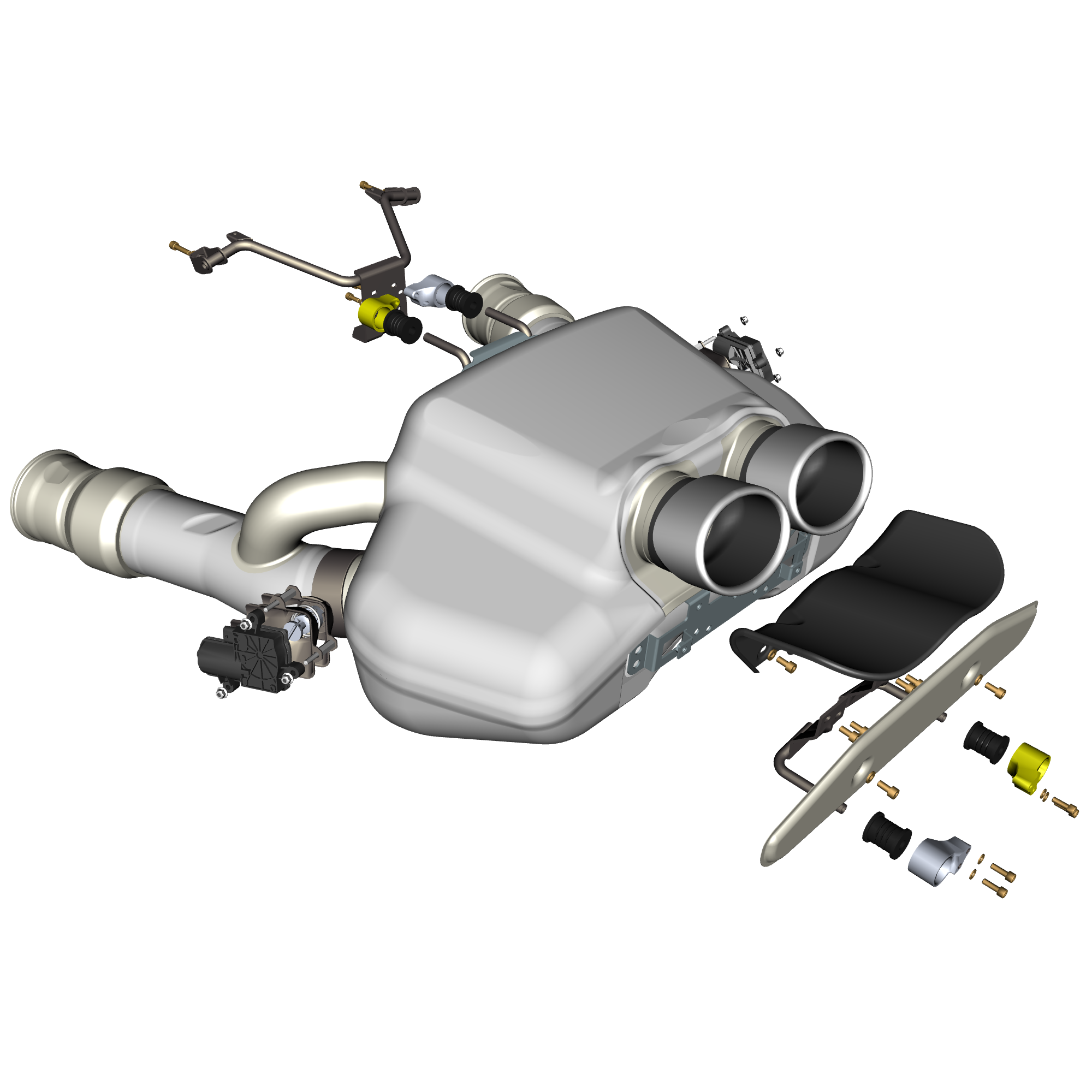 car: VALKYRIE,item_no: nan,quantity: 2,reference: VALKYRIE_PartsCatalogue-090502-20 Rear Exhaust