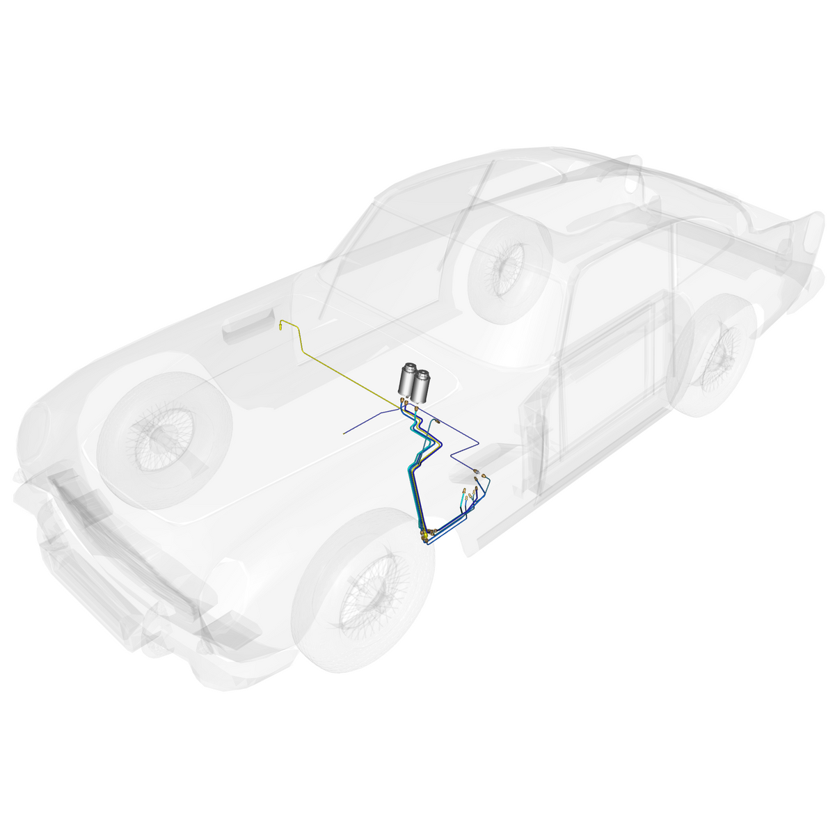 car: DB5 GF,item_no: nan,quantity: 1,reference: DB5GF_PartsCatalogue-430303-20 Brake Lines LHD