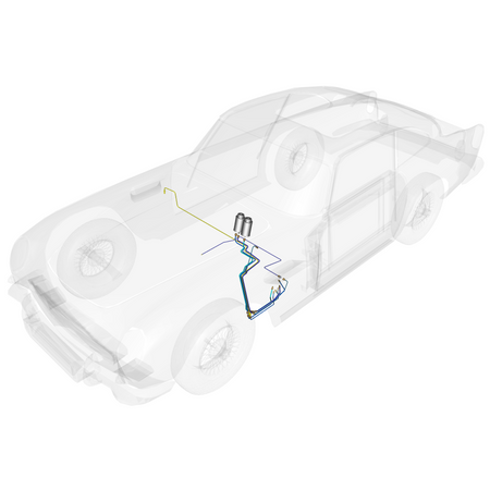 car: DB5 GF,item_no: nan,quantity: 1,reference: DB5GF_PartsCatalogue-430303-20 Brake Lines LHD