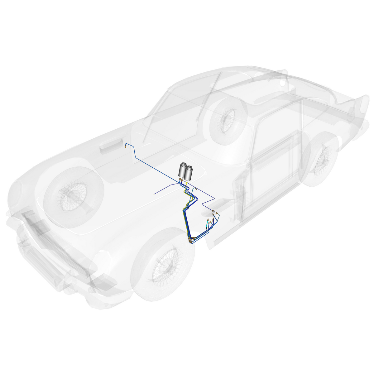 car: DB5 GF,item_no: nan,quantity: 1,reference: DB5GF_PartsCatalogue-430303-20 Brake Lines LHD