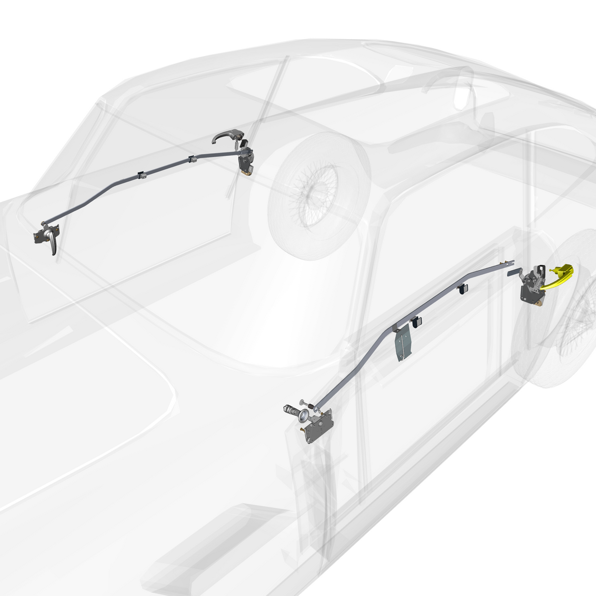car: DB5 GF,item_no: nan,quantity: 1,reference: DB5GF_PartsCatalogue-310905-10 Door Latch Sytem