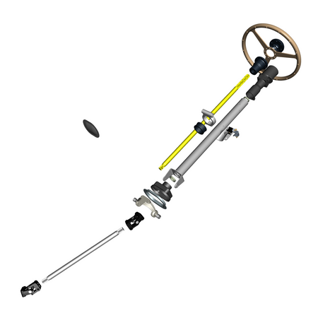 car:db4 gtz,item_no:,quantity:1.0,reference:db4gtz_partscatalogue-110400-10 steering column assembly