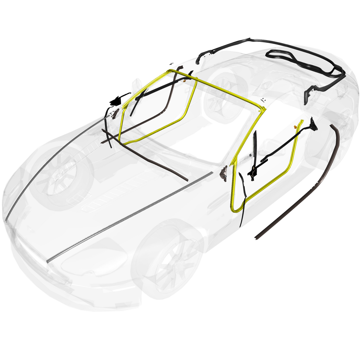 car:VANTAGE V12S,item_no:,quantity:1,reference:VANTAGE_V12S_PartsCatalogue-010702-B2 Dynamic Weatherstrips