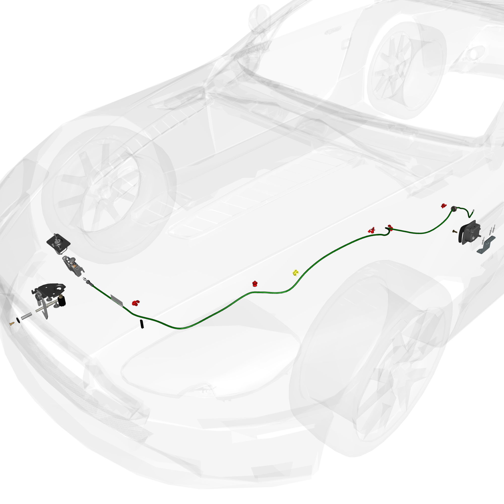 car:VANTAGE V12S,item_no:,quantity:1,reference:VANTAGE_V12S_PartsCatalogue-011403-01 Bonnet Latch System