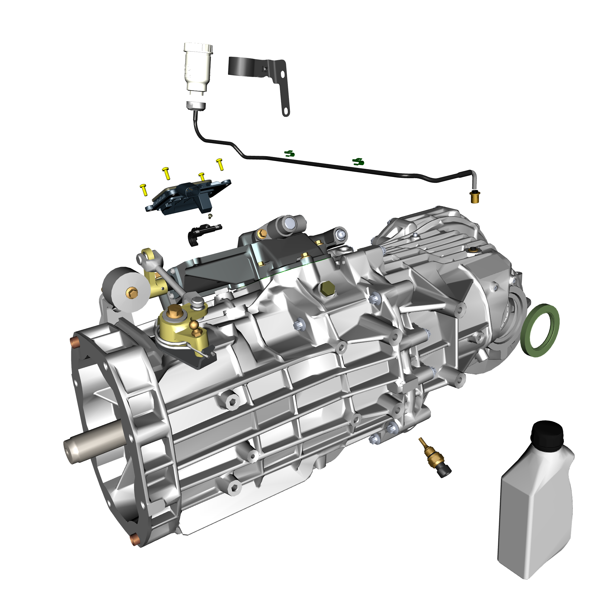 car:VANTAGE V12S,item_no:,quantity:4,reference:VANTAGE_V12S_PartsCatalogue-070300-R1 Transmission Assembly