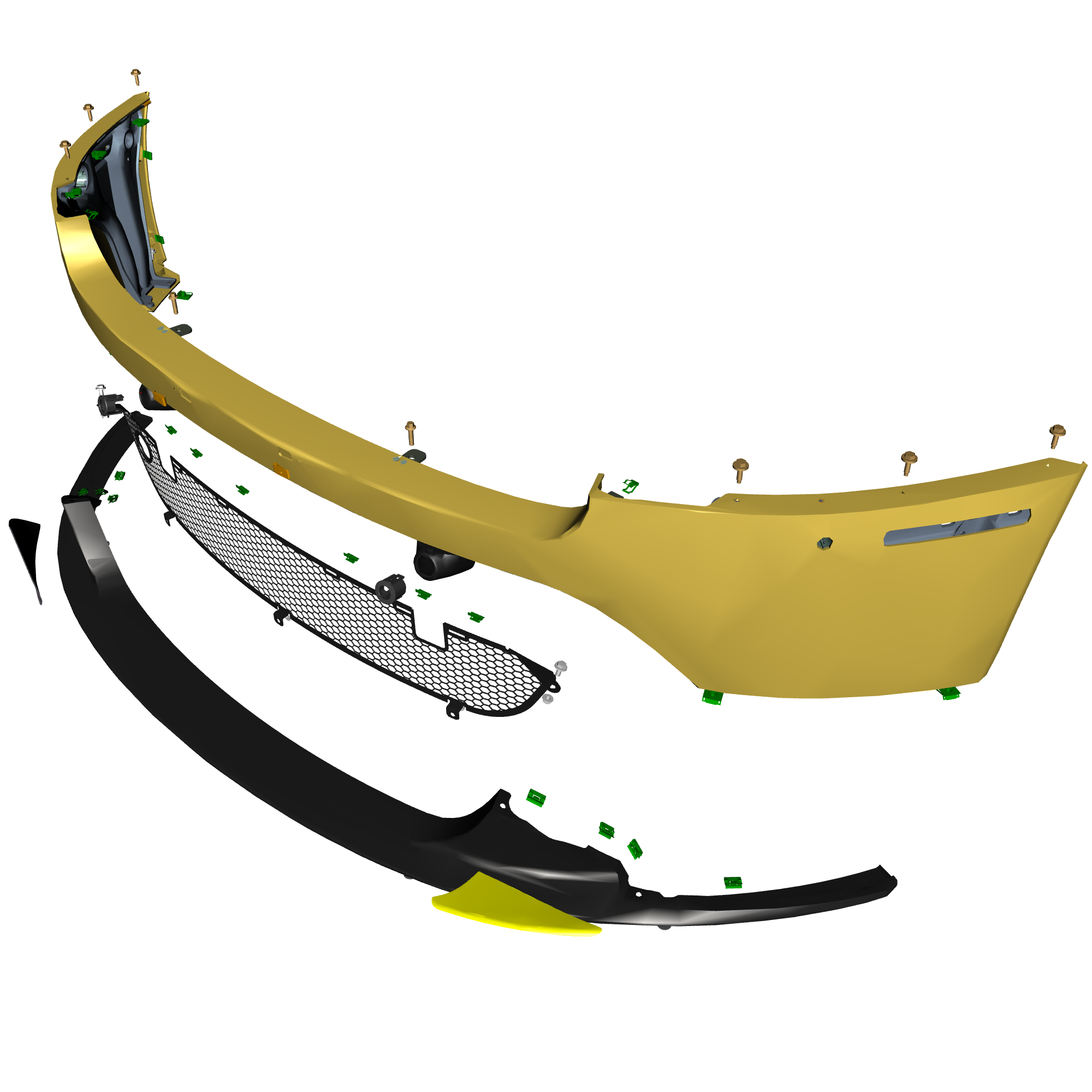 car:vantage v12s,item_no:,quantity:1,reference:vantage_v12s_partscatalogue-011901-01 front bumper - s