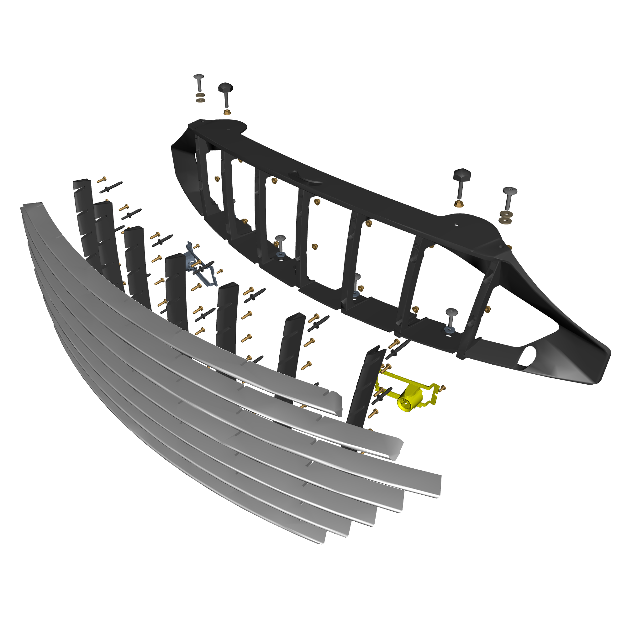 car: TARAF,item_no: nan,quantity: 1.0,reference: TARAF_PartsCatalogue-010801-01 Radiator Grille