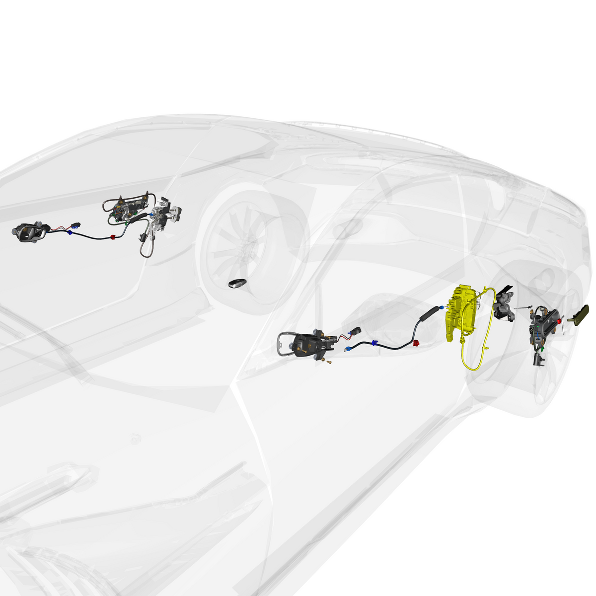 car: DB11,item_no: nan,quantity: 1,reference: DB11_PartsCatalogue-011401-20 Door Latch System
