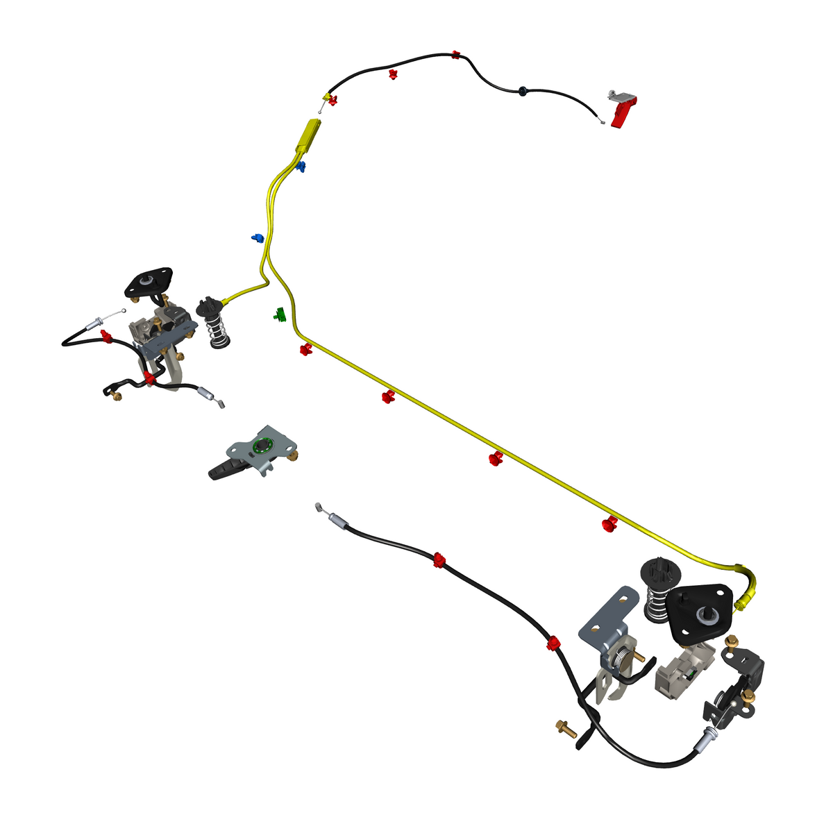 car: DBX,item_no: nan,quantity: 1,reference: DBX_PartsCatalogue-310904 Bonnet Latch System