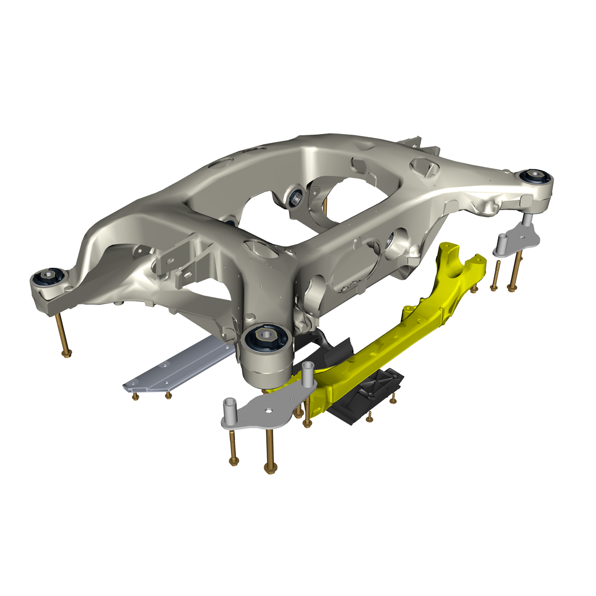 car: DBX,item_no: nan,quantity: 1,reference: DBX_PartsCatalogue-400102 Rear Subframe