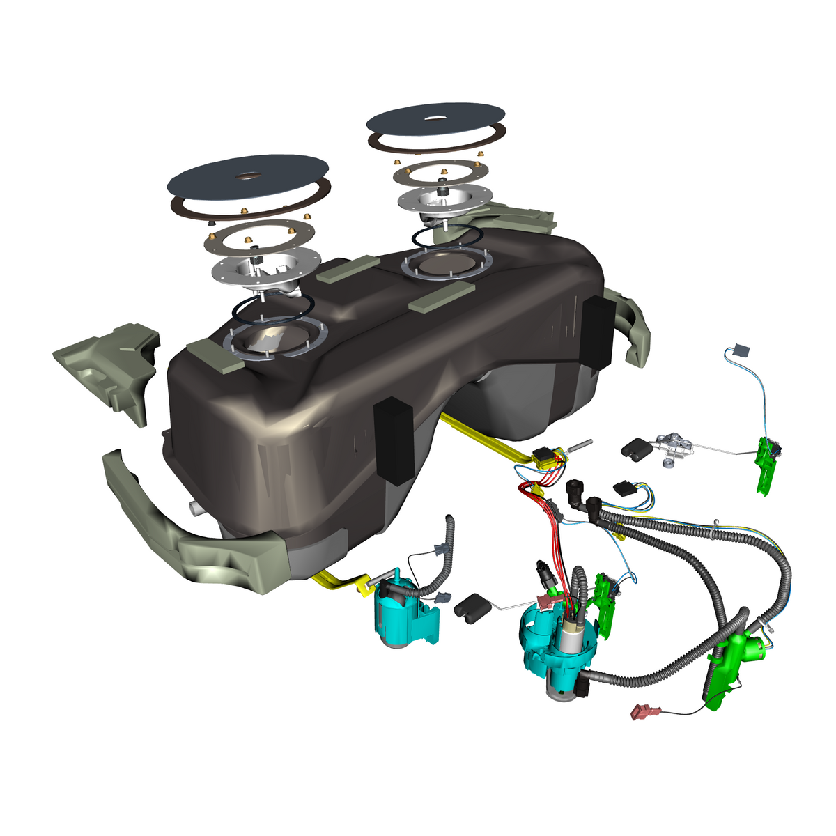 car: DBX,item_no: nan,quantity: 2,reference: DBX_PartsCatalogue-570101 Fuel Tank Assembly