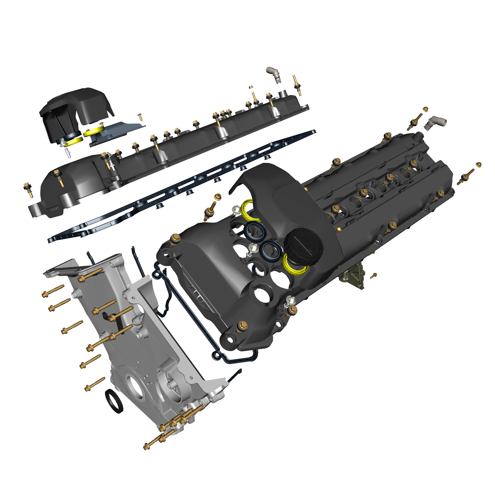car:VANTAGE V12S,item_no:,quantity:4,reference:VANTAGE_V12S_PartsCatalogue-031000-01 Engine Covers