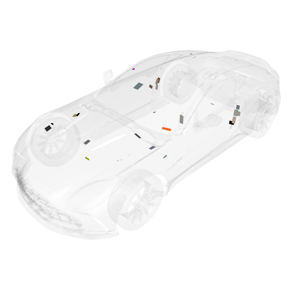 car: VANTAGE,item_no: nan,quantity: 1,reference: VANTAGE_25_PartsCatalogue-000100-10 Labels & Certifications