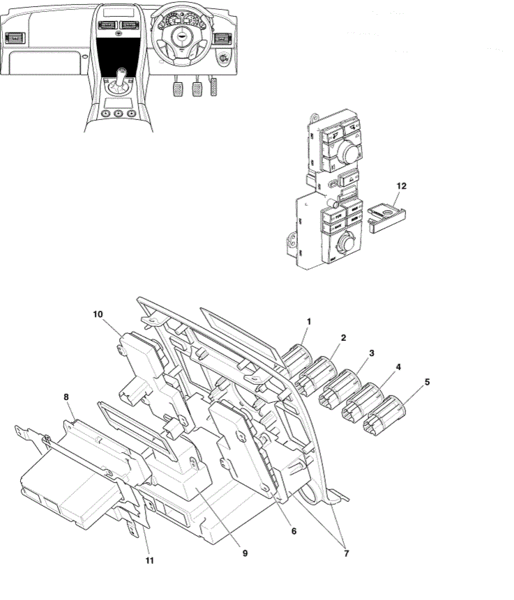Image of SIM CARD DRAWER FOR EARLY CARS