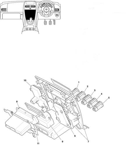 Image of AC RECIRCULATION SWITCH