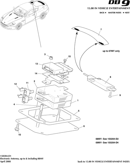 car: DB9,item_no: -,quantity: 1,reference: DB9_05_12_00-00-DB9_05_12_150204-D1