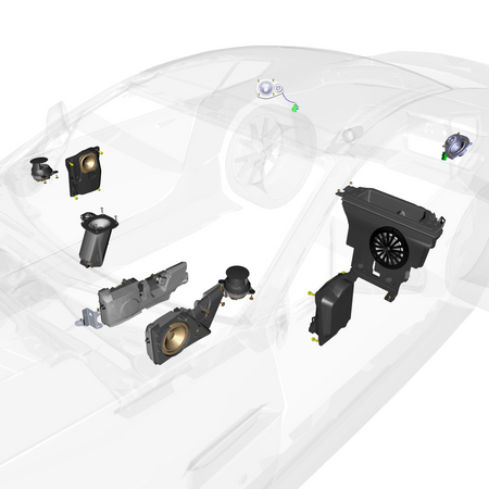 car:VANTAGE V12S,item_no:,quantity:8,reference:VANTAGE_V12S_PartsCatalogue-150301-D3 Speaker System Premium