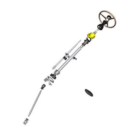 car:db5 gf,item_no:,quantity:1.0,reference:db5gf_partscatalogue-440200-10 steering column assembly