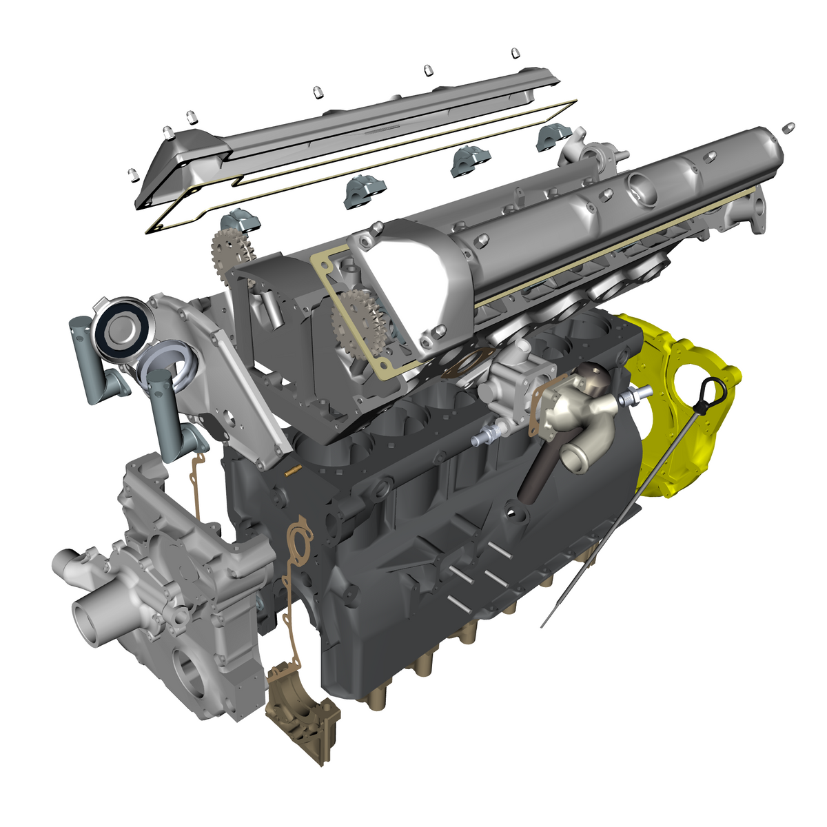 car:db4 gtz,item_no:,quantity:1,reference:db4gtz_partscatalogue-032103-10 engine structure
