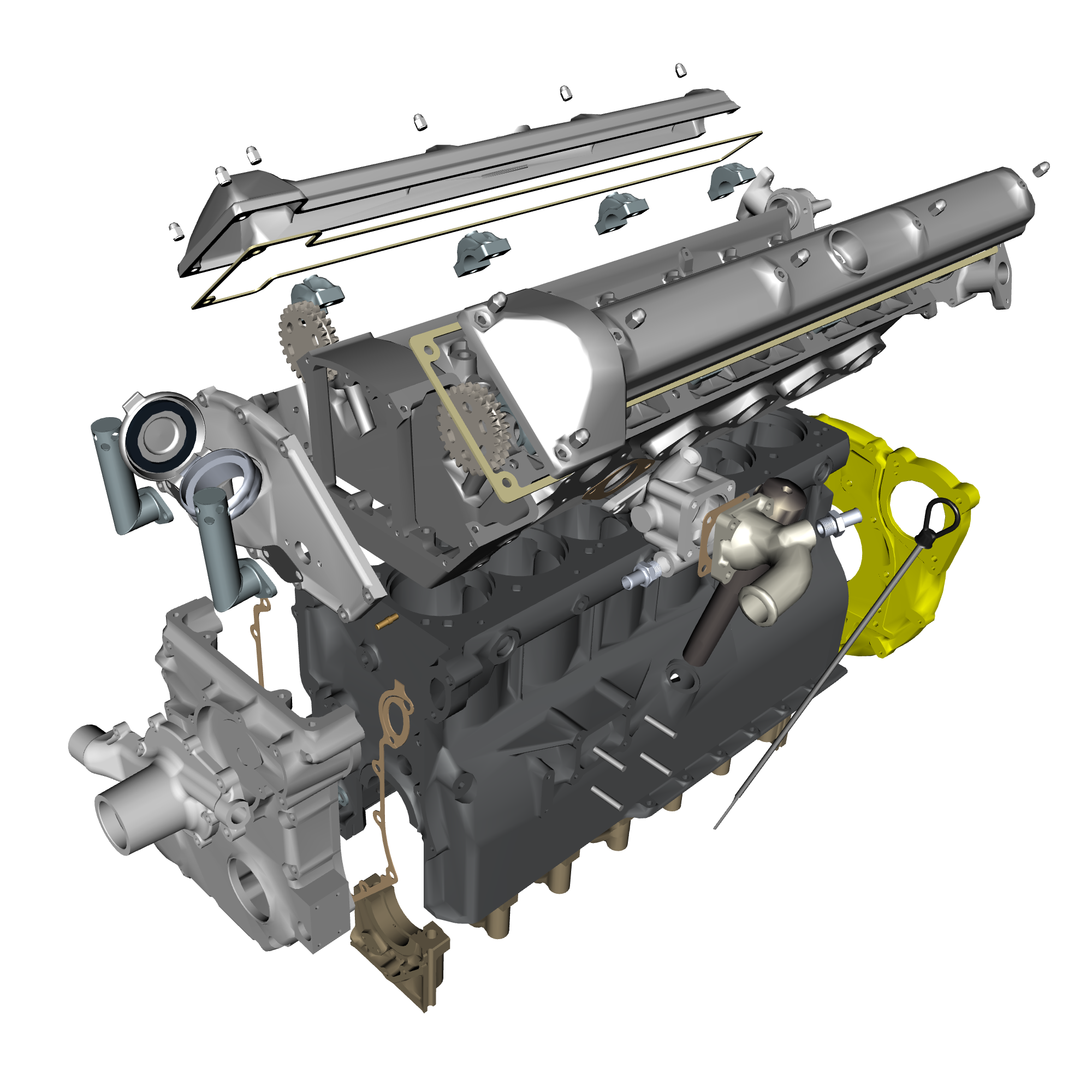 car:db4 gtz,item_no:,quantity:1,reference:db4gtz_partscatalogue-032103-10 engine structure