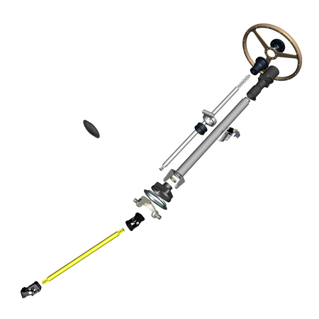 car:db4 gtz,item_no:,quantity:1.0,reference:db4gtz_partscatalogue-110400-10 steering column assembly