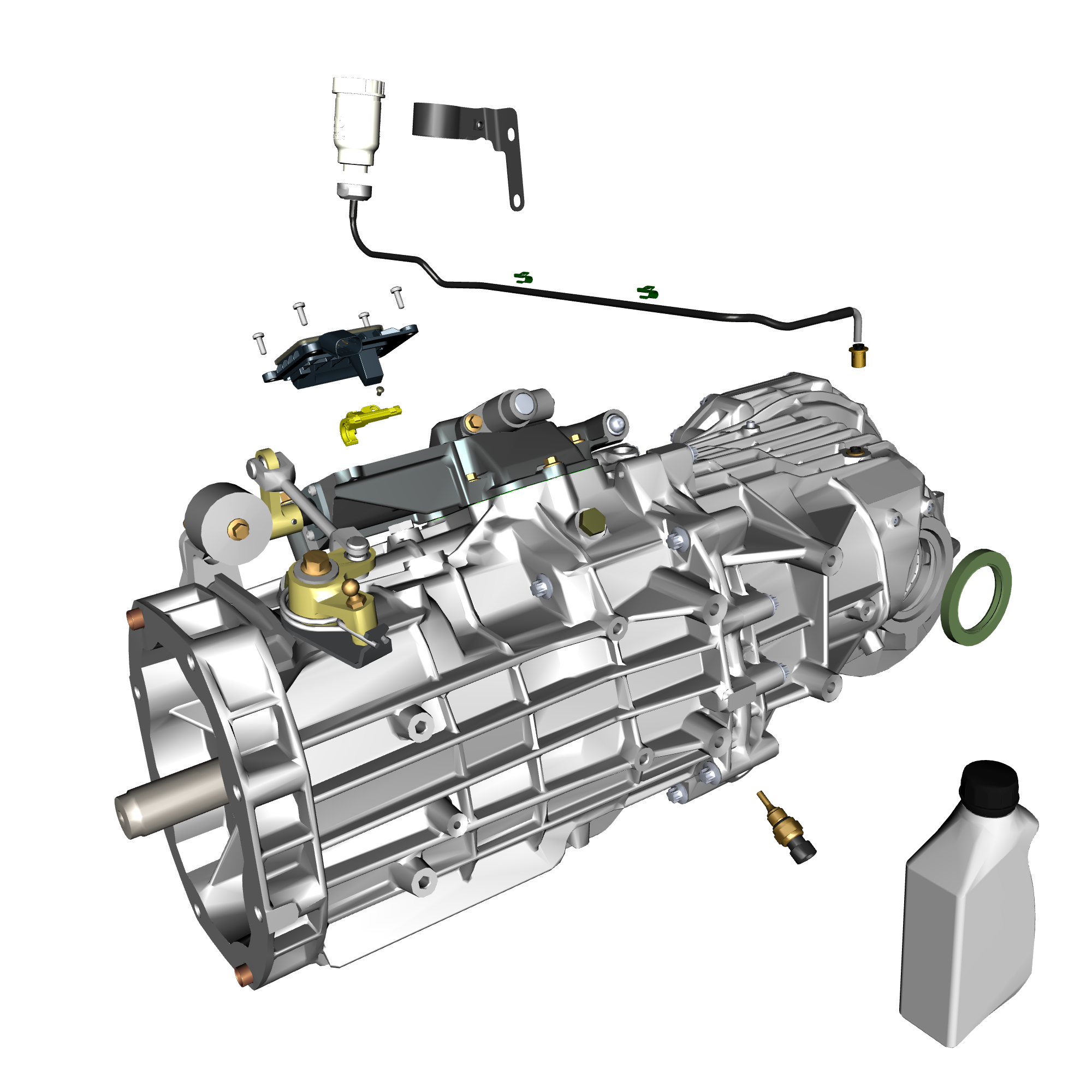 car:VANTAGE V12S,item_no:,quantity:1,reference:VANTAGE_V12S_PartsCatalogue-070300-R1 Transmission Assembly