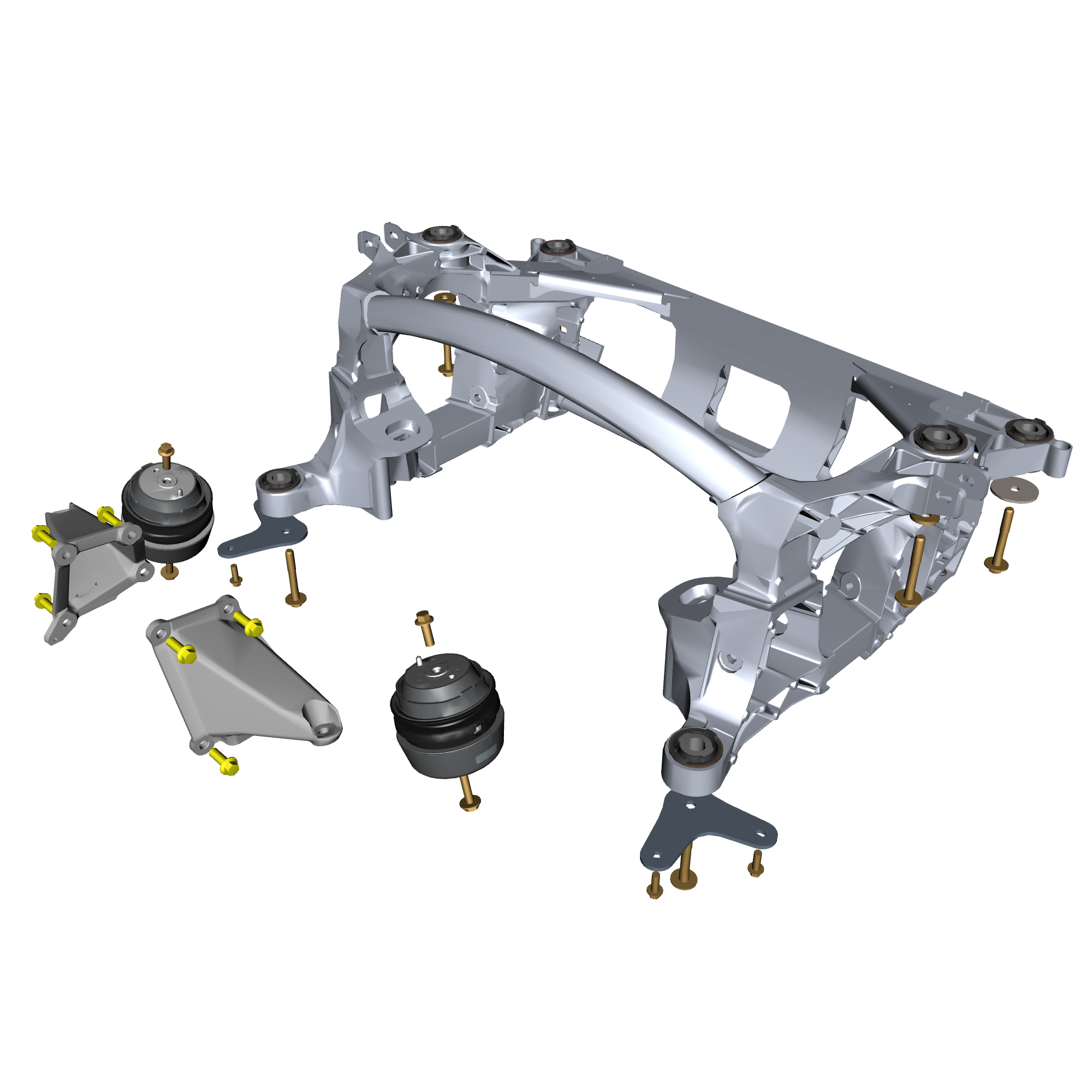 car:DBS ZAGATO,item_no:,quantity:8,reference:DBS_ZAGATO_PartsCatalogue-020105-20 Rear Subframe