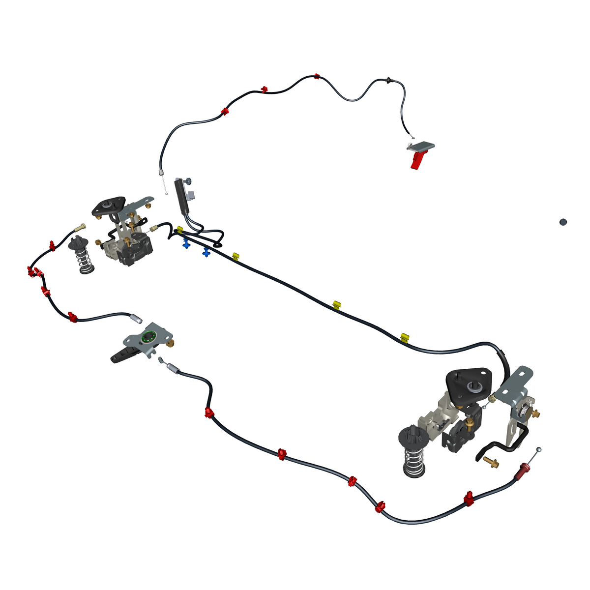 car:VANQUISH,item_no:,quantity:4.0,reference:VANQUISH_25_PartsCatalogue-011403 Bonnet Latch System