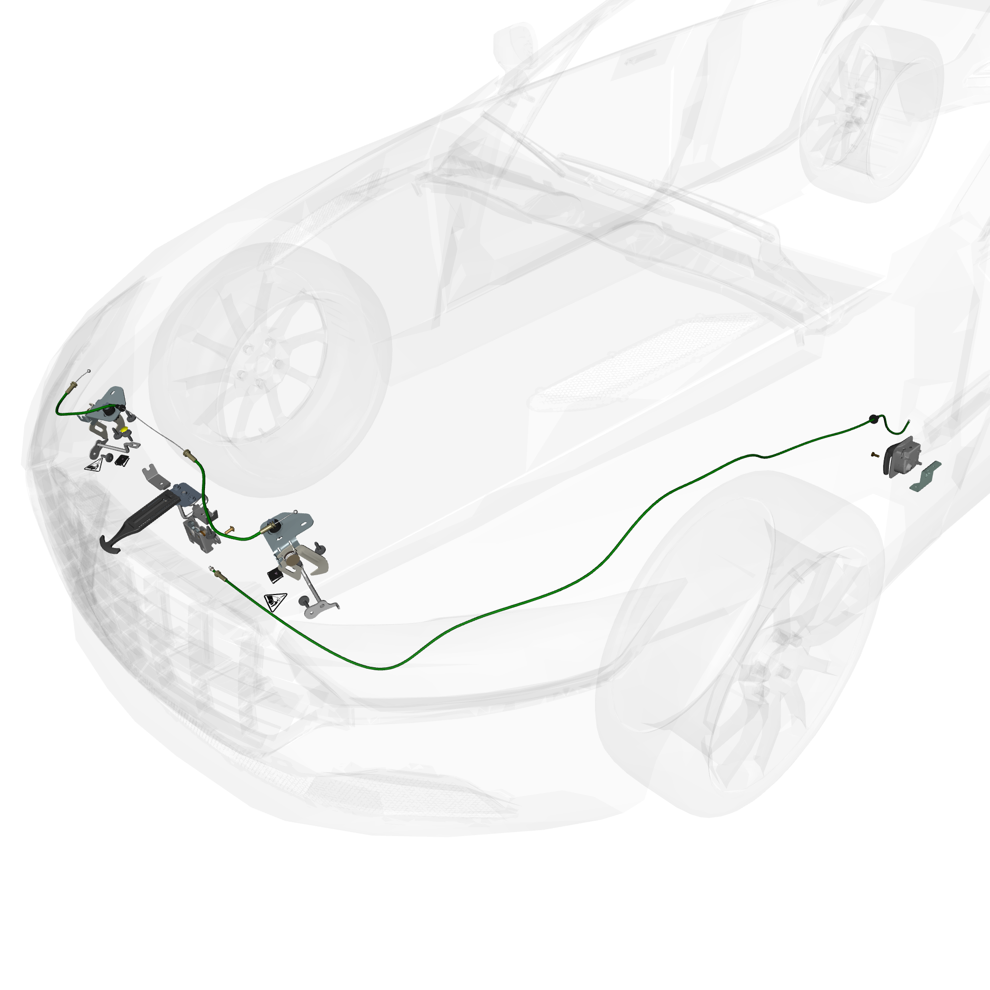 car: TARAF,item_no: nan,quantity: 2,reference: TARAF_PartsCatalogue-011405-01 Bonnet Latch System