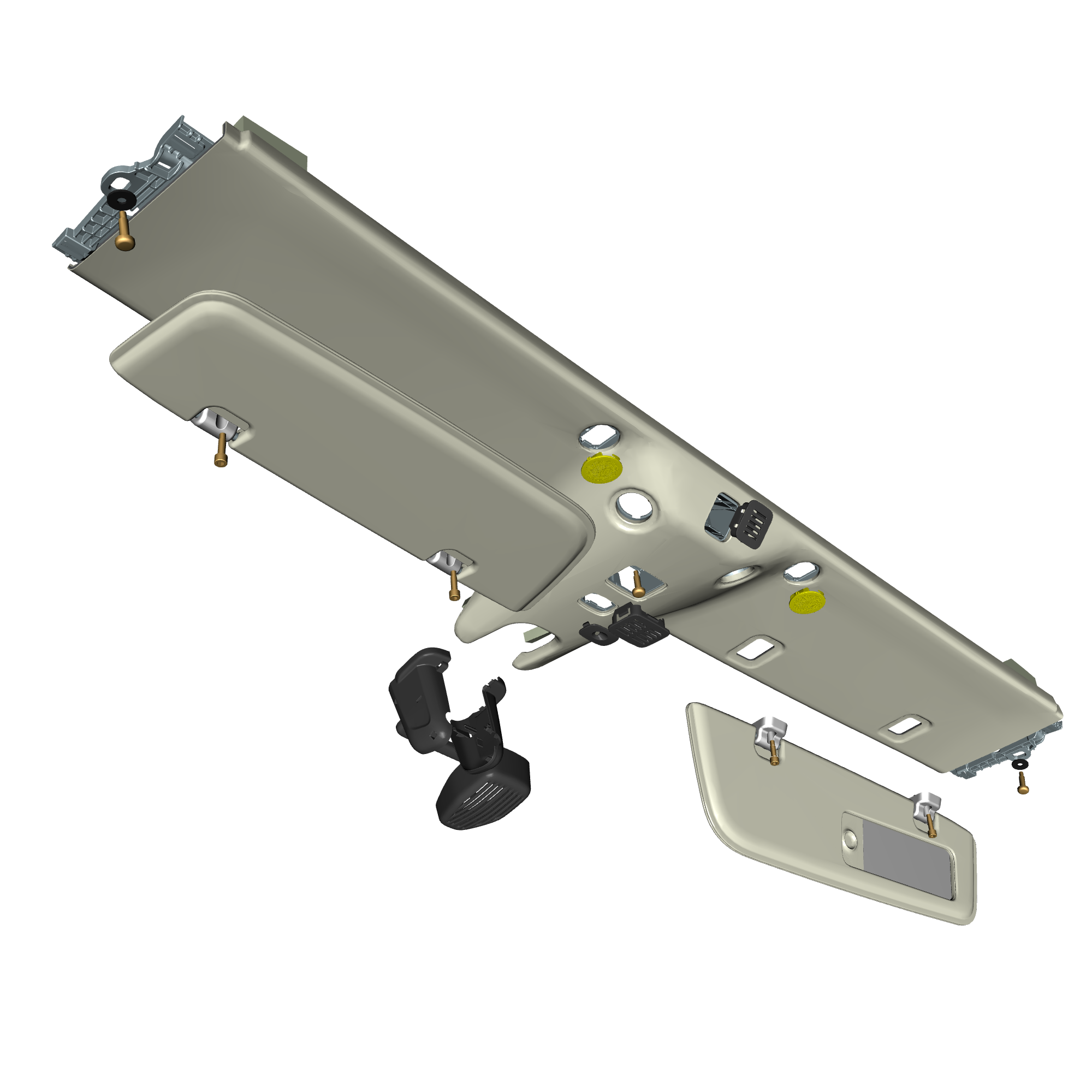 car: DB11,item_no: nan,quantity: 2,reference: DB11_PartsCatalogue-010503-20 Headliner Assembly