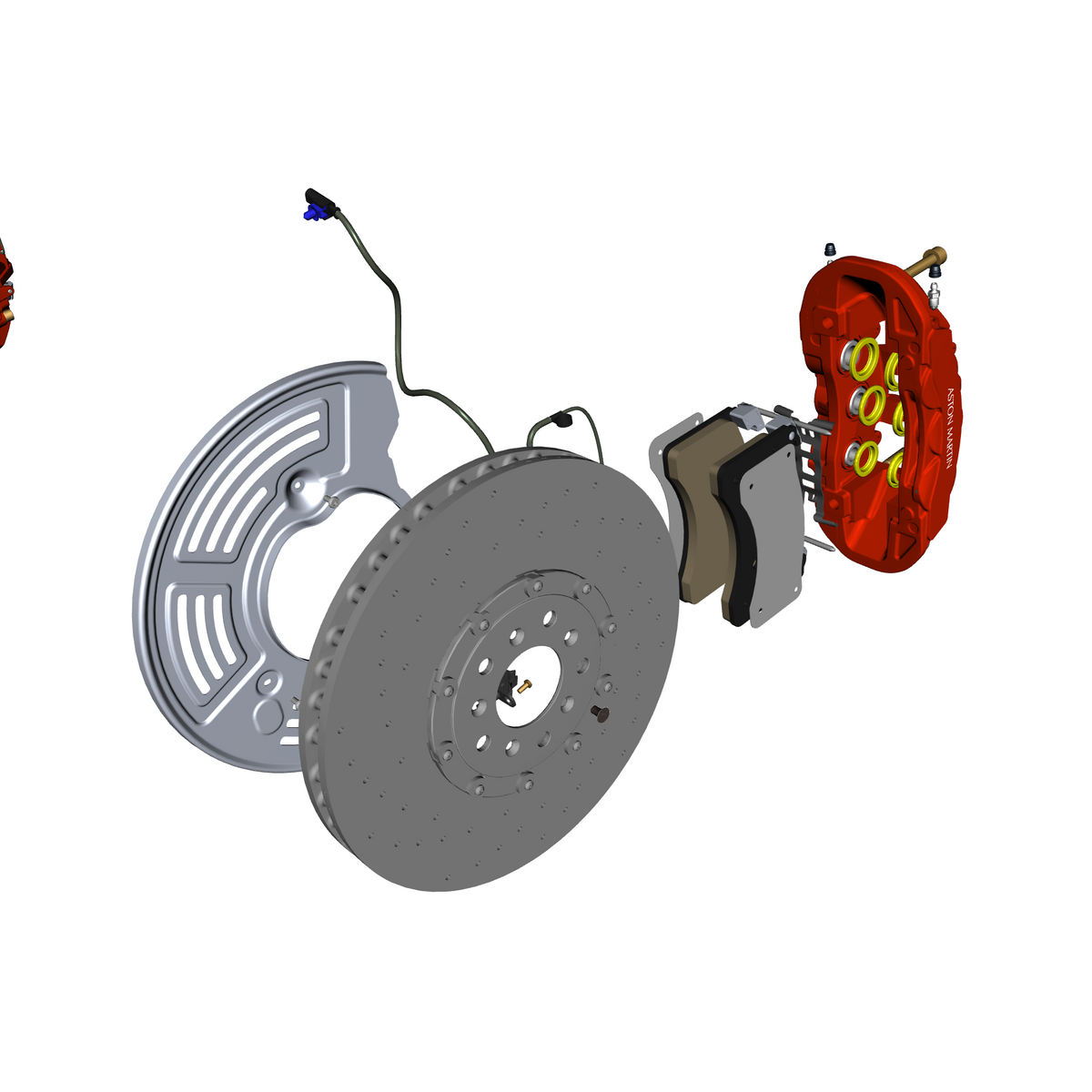 car: DB12,item_no: nan,quantity: 2,reference: DB12_24_PartsCatalogue-060300 Front CCB Brakes