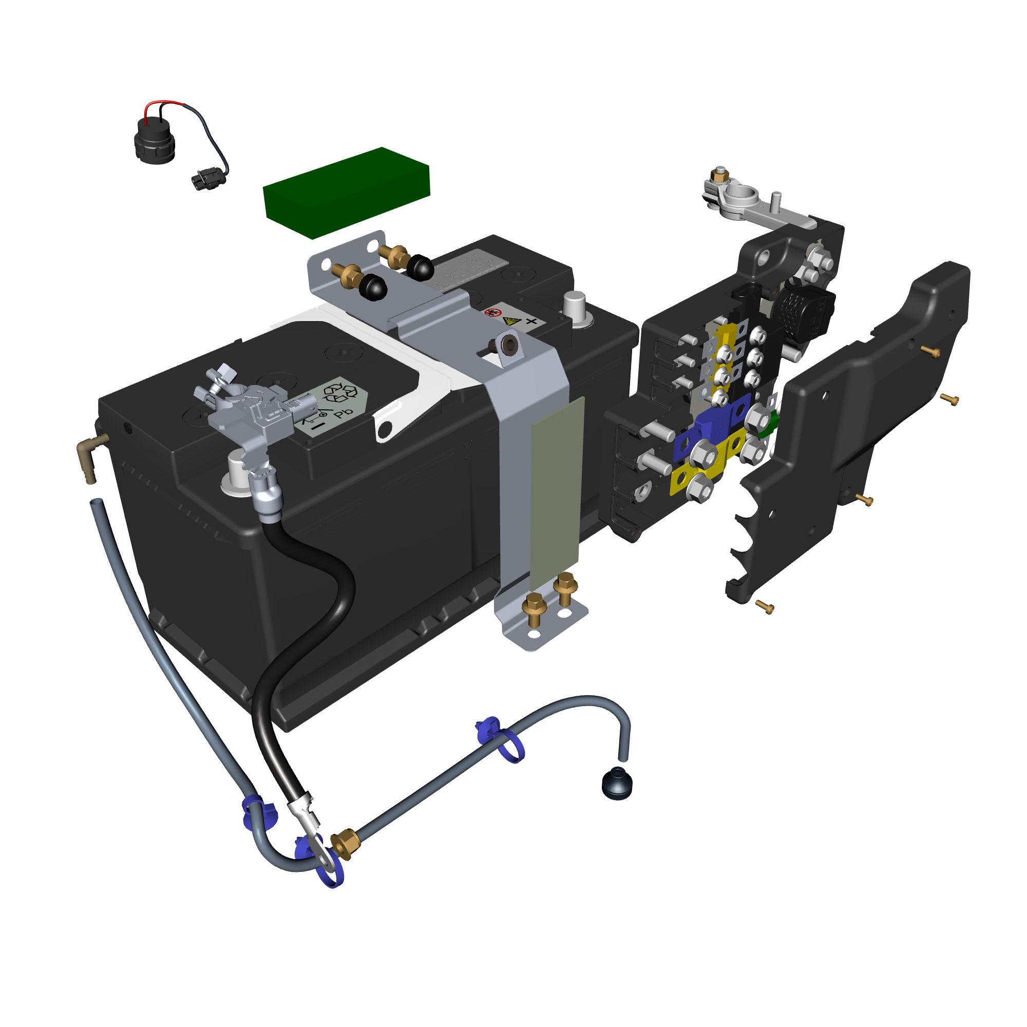 car: VANTAGE,item_no: nan,quantity: A/R,reference: VANTAGE_25_PartsCatalogue-140100 Service Battery