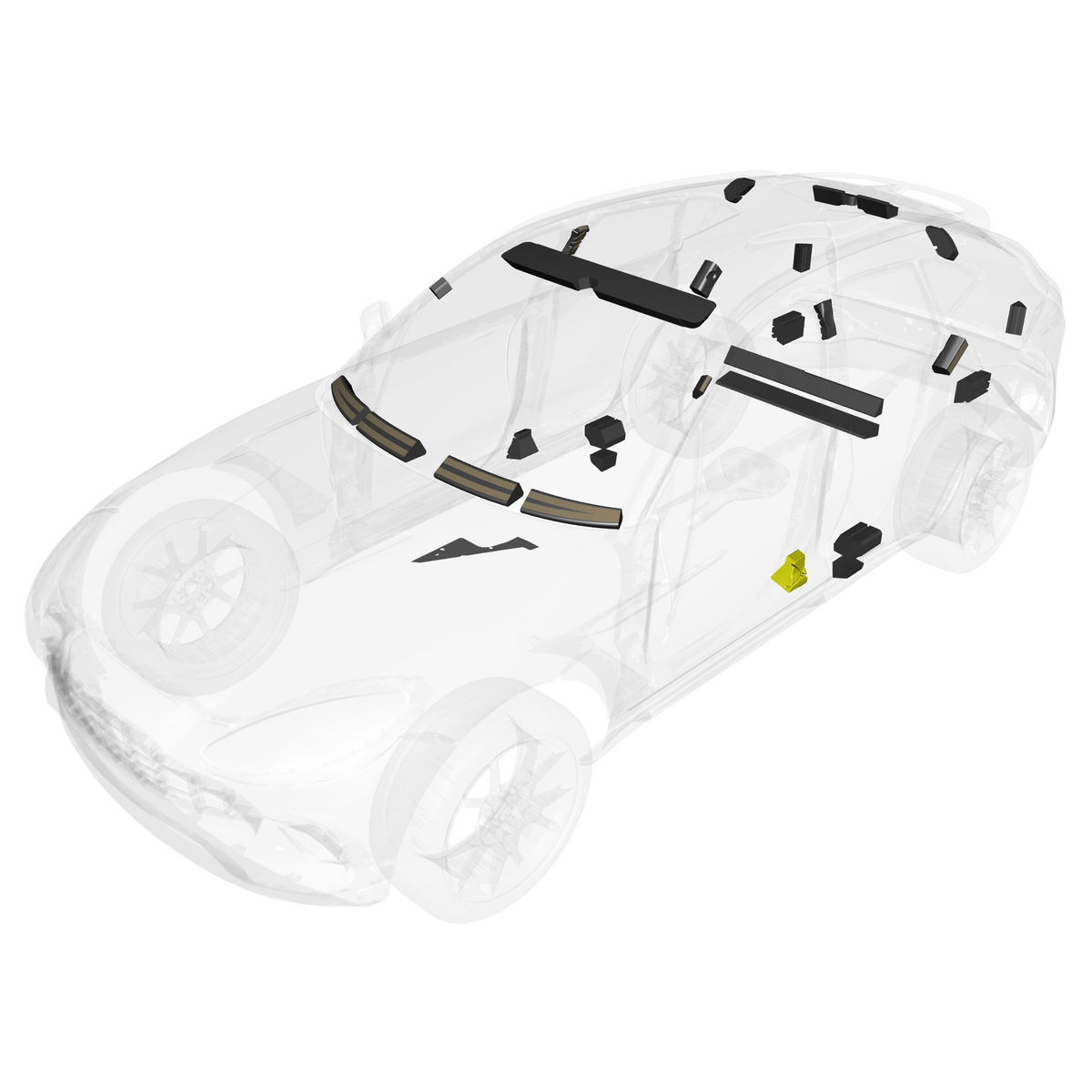 car: DBX,item_no: nan,quantity: 1,reference: DBX_PartsCatalogue-200501 NVH Baffles
