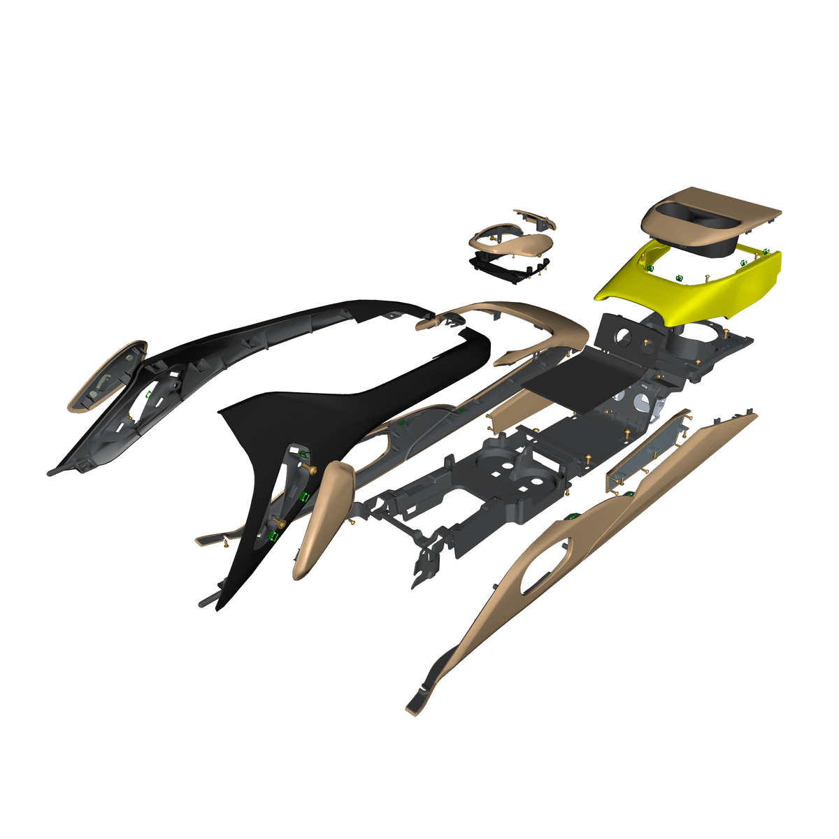 car:VANTAGE,item_no:,quantity:1.0,reference:VANTAGE_19_PartsCatalogue-011216-10 Floor Console