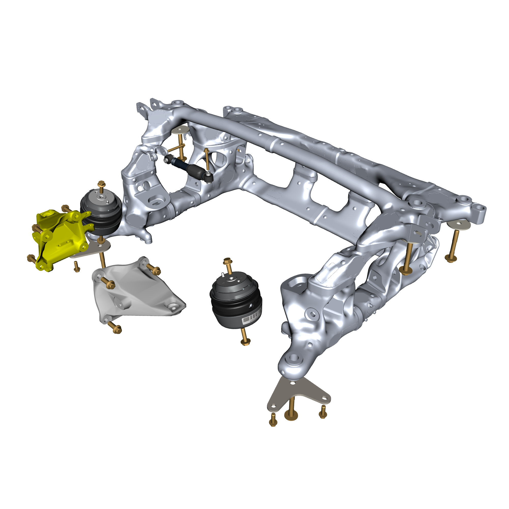 car: DBR22,item_no: nan,quantity: 1,reference: DBR22_PartsCatalogue-020105-00 Rear Subframe