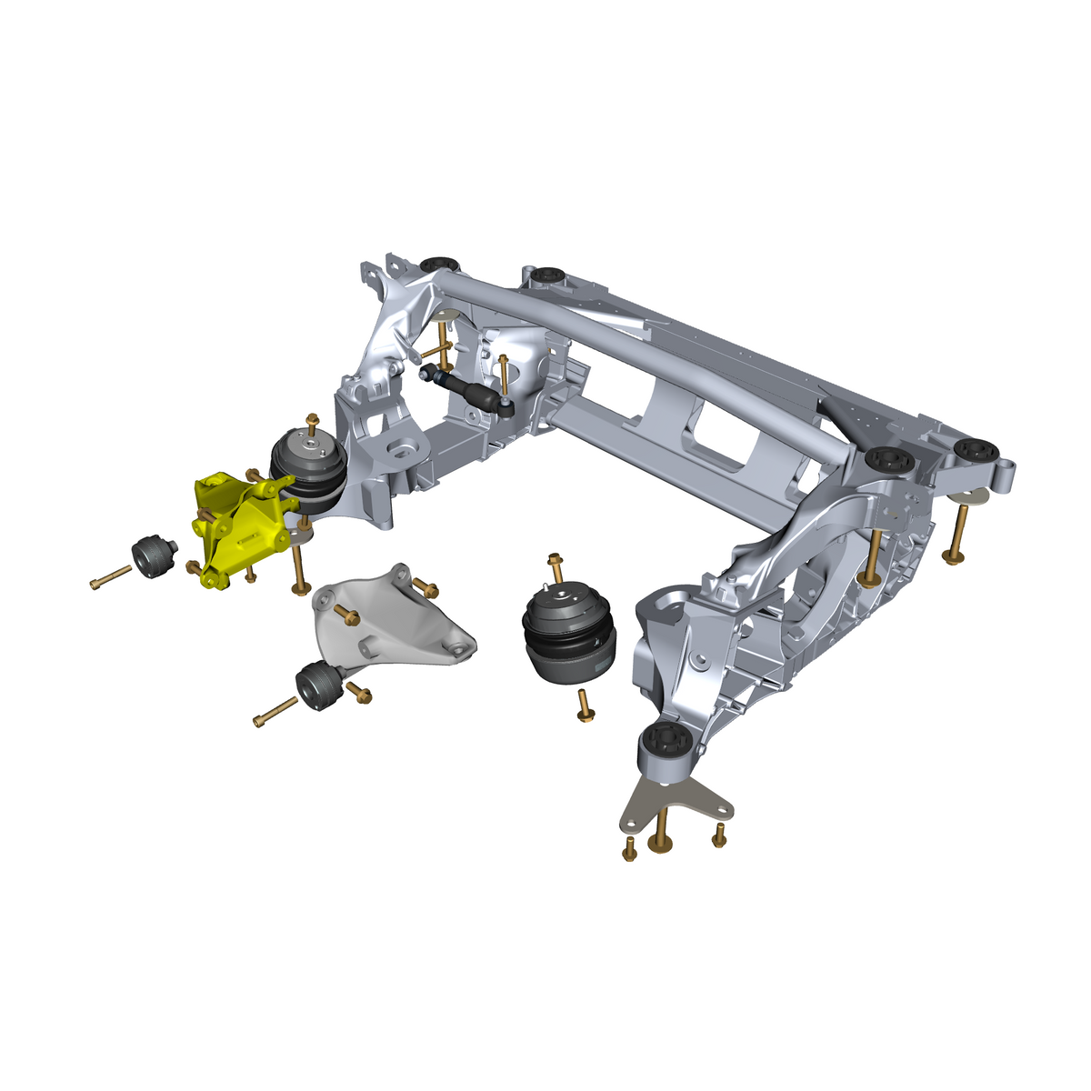 car: VANTAGE,item_no: nan,quantity: 1,reference: VANTAGE_25_PartsCatalogue-020105-00 Rear Subframe