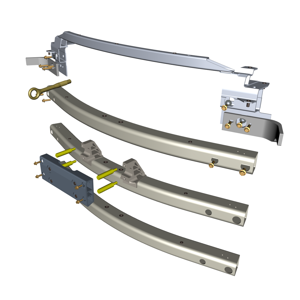 car:db12,item_no:,quantity:4.0,reference:db12_24_partscatalogue-010131-10 front bumper armature